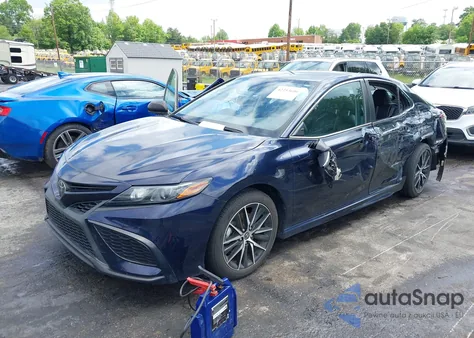 2022 Toyota Camry Se из США, поврежденный, VIN 4T1G11AK5NU716275